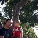 A child with his mother and great-grandmother.